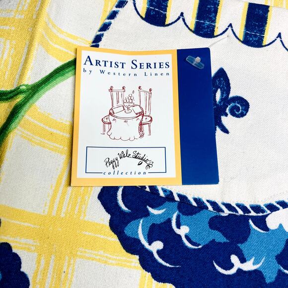 Peggy Walz Apron Artist Studio by Western Linen.  Pre-Owned w/tags - Picture 3 of 8